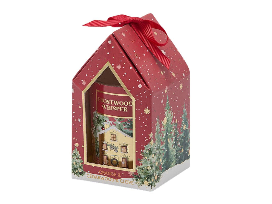 EDG Enzo De Gasperi Vela Noel Perfumada Sidra de Manzana y Miel H8 Ø7 cm – Vela Navideña