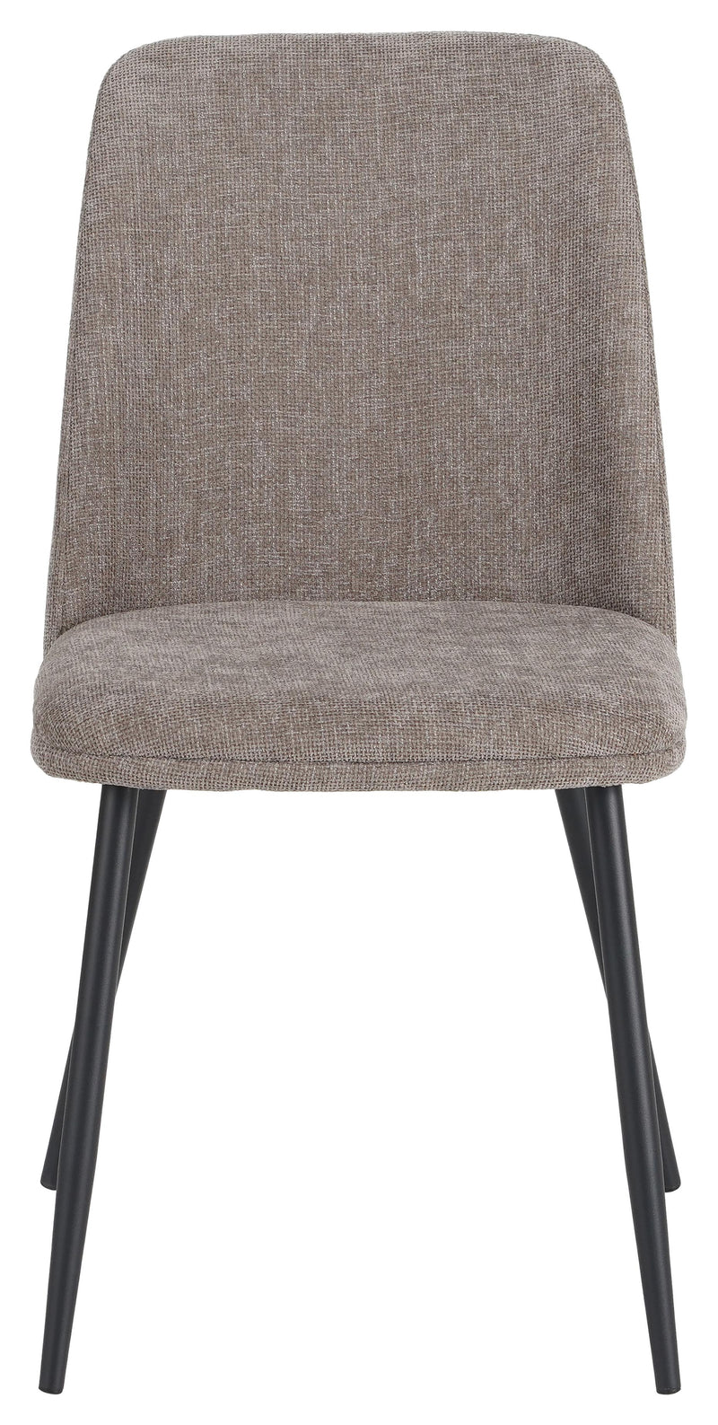 DI.MO Sedia Tracy in Tessuto Tortora 57 x 45 x 84 cm – Sedia Moderna per Sala da Pranzo e Soggiorno