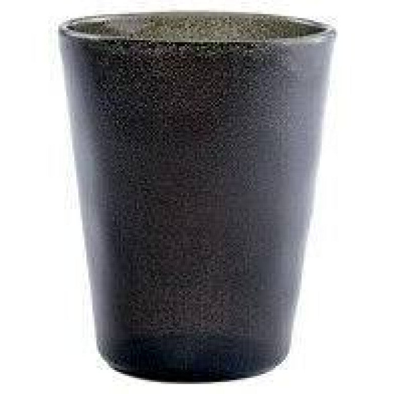 Vaso Zani Serafino Memento Glass Black Transparent 30cl