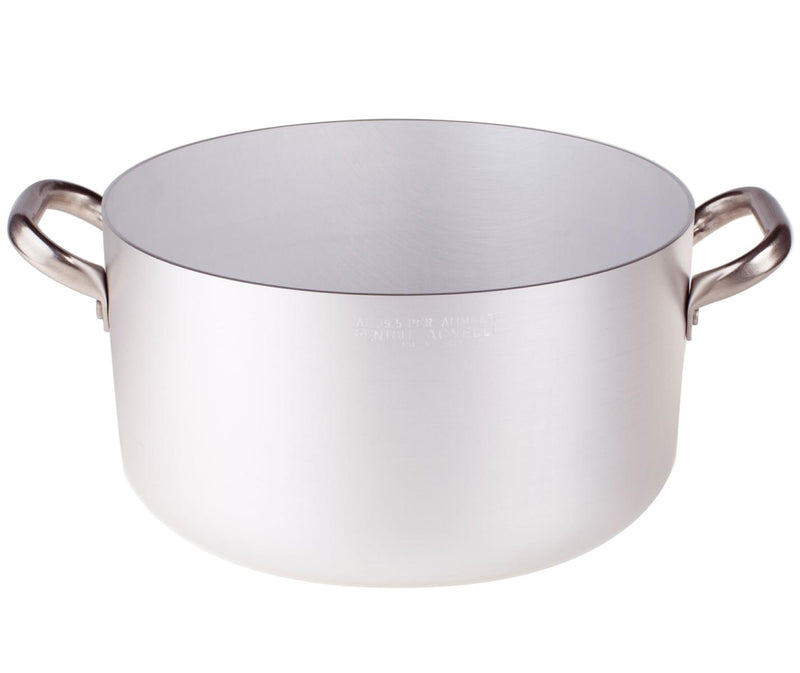 AGNELLI Cazuela Alta con 2 Asas Aluminio D 20 cm