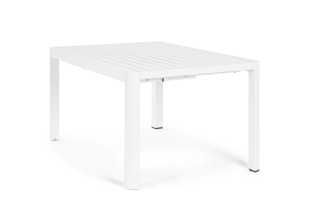 Bizzotto Mesa Cuadrada Extensible Kiplin 149 x 97 / 149 Cm Blanco