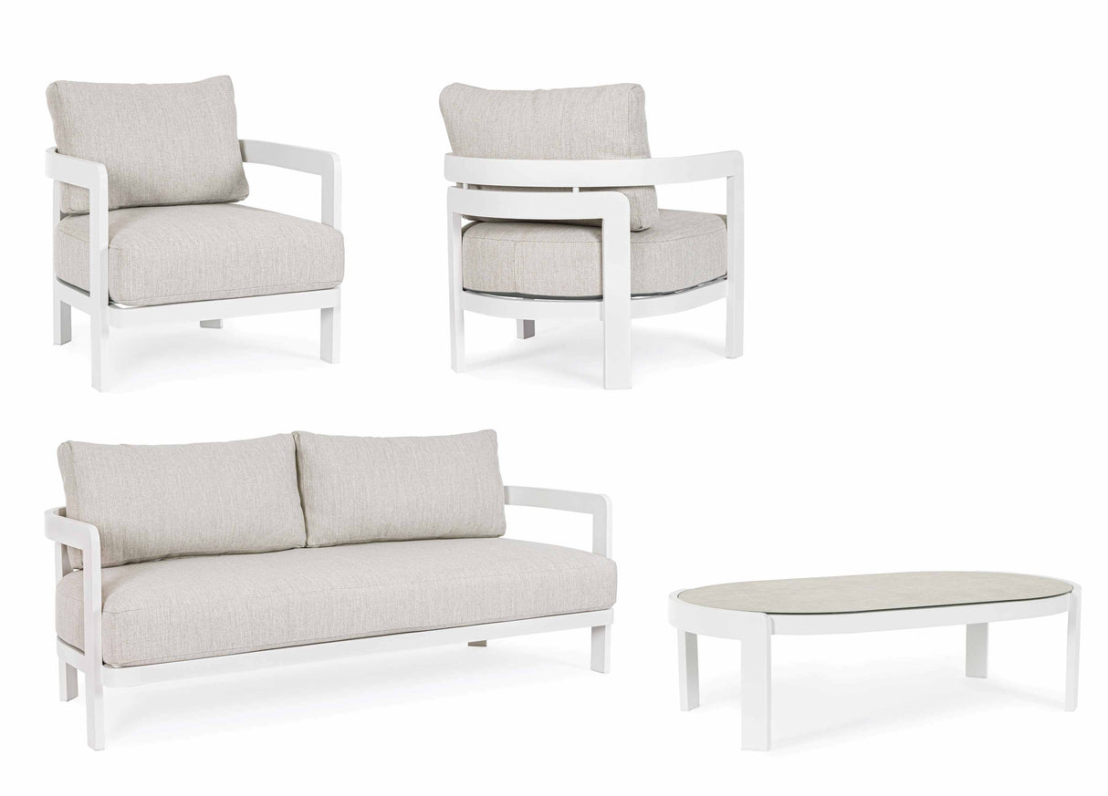 bizzotto bizzotto set 4 salotto presley bianco ean 8051836554436