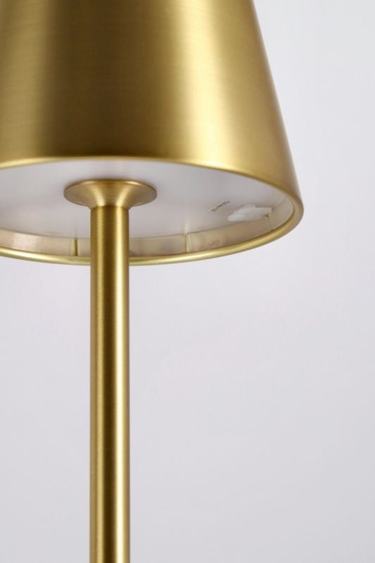 Bizzotto Lámpara de Mesa Etna led H 38 Cm Oro