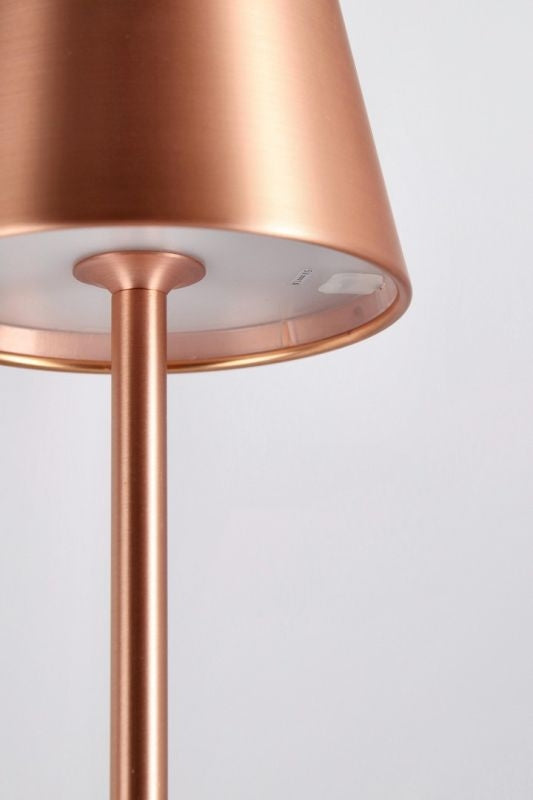 Bizzotto Lámpara de Mesa Etna led H 38 Cm Bronce
