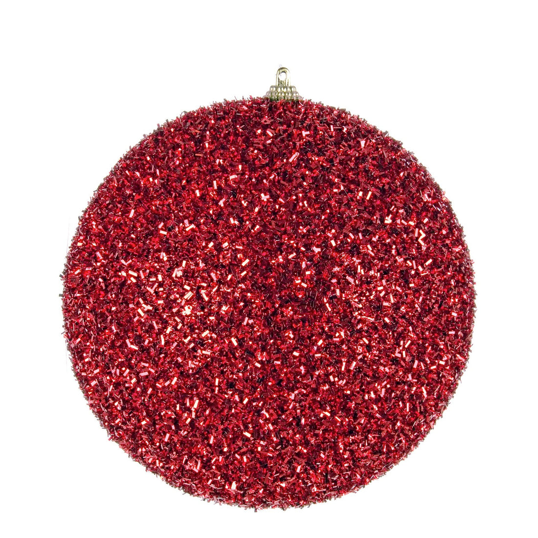 Bizzotto Sfera Angelica Rossa D 150 Mm per Albero di Natale