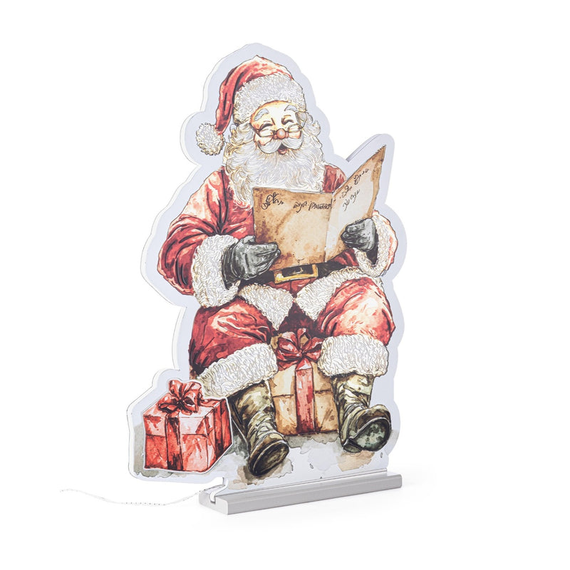 Bizzotto Papá Noel Luminoso H 60 cm con 440 LED IP20 Decoración Navideña