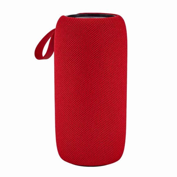 El Arcolaio Speaker Bluetooth Cilíndrico FM Rojo/Amarillo 8,4x8,4x17,2 cm