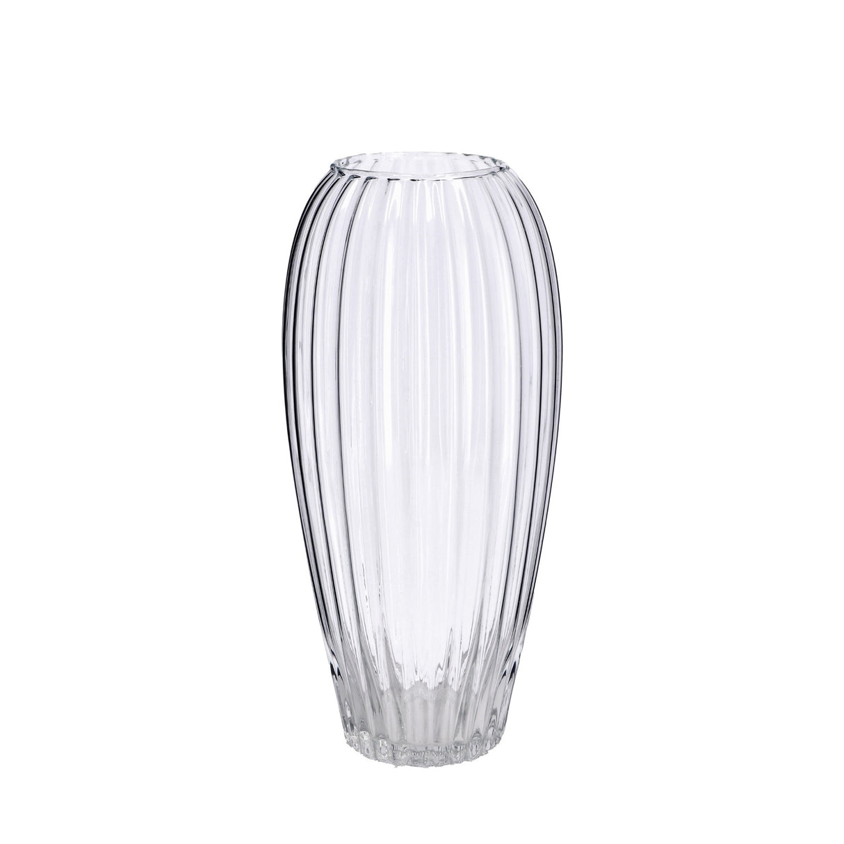 Ad Trend Vaso in Vetro Nellie D 15 Cm H 37 Cm – Vaso Decorativo Alto in Vetro per Fiori e Arredo Casa