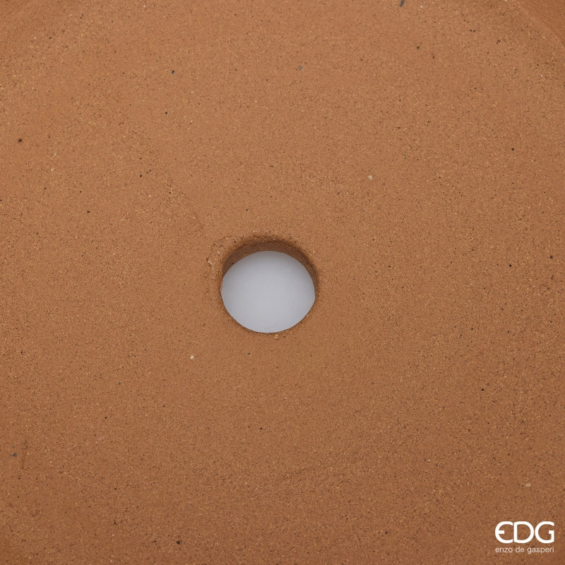 EDG Enzo De Gasperi Jarrón Cachepot Abombado a Cuadrículas Cerámica Verde – Set 5 Uds