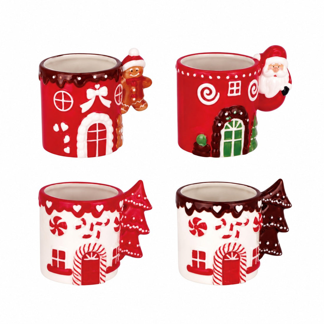 Ad Trend Taza Navideña en Cerámica 400 ml Surtida 1 Ud – Idea de Regalo Navidad