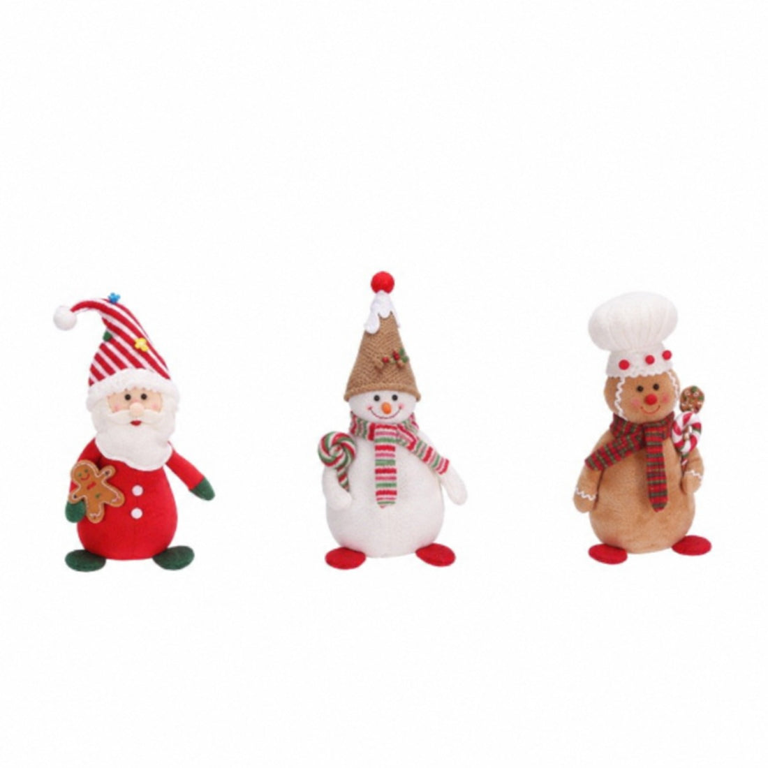 Ad Trend Decoración Navideña en Tejido Surtido 17x13xH35 cm 1 Ud – Adorno Navideño