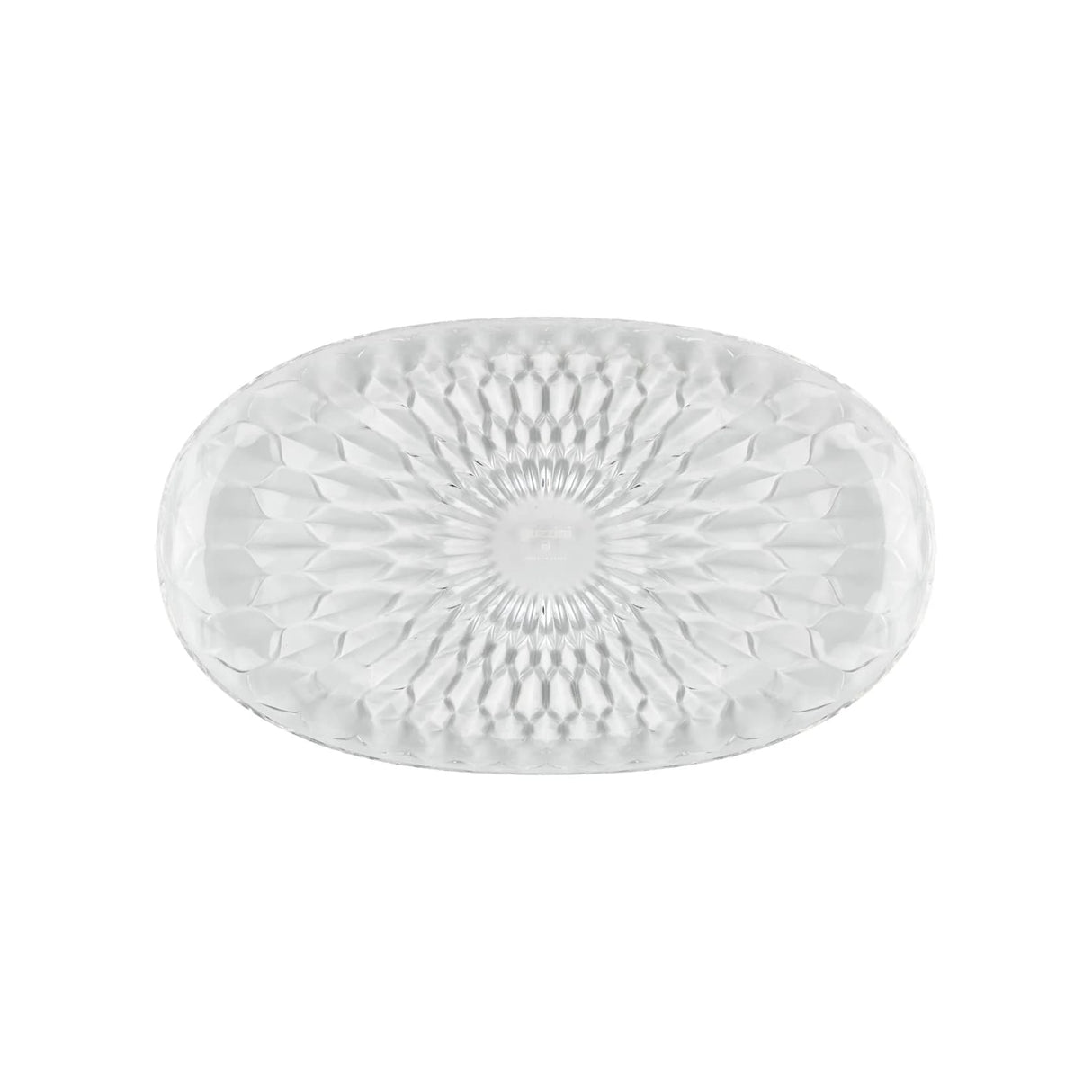 guzzini guzzini vassoio ovale grande vanity bio based 45 x 265 cm trasparente ean 8008392395775