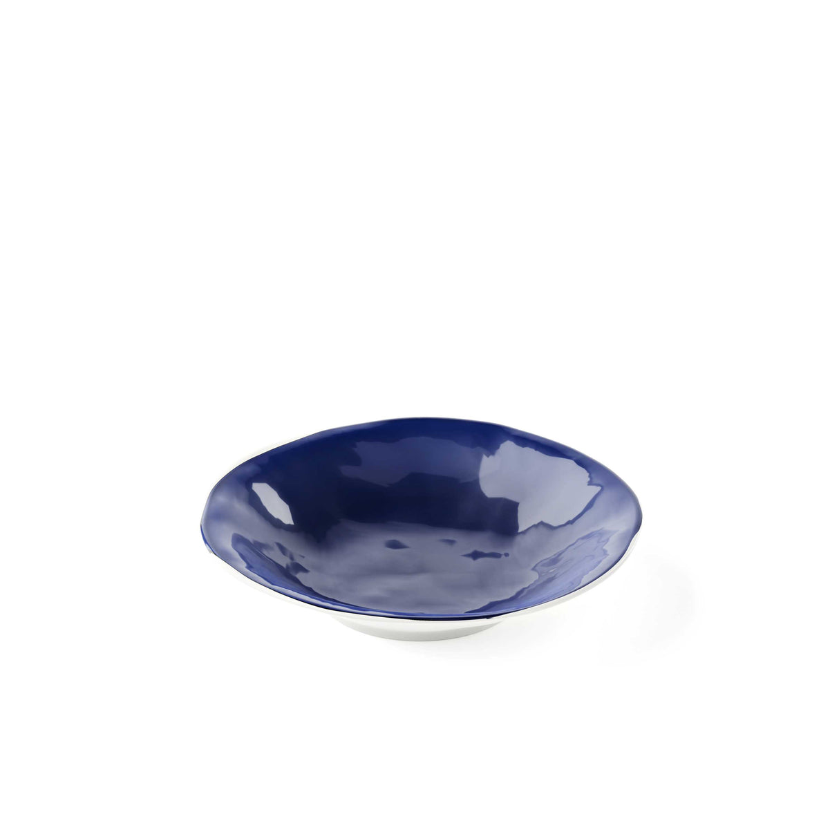 GUZZINI Plato Hondo Riviera Melamina D 25 Cm Azul