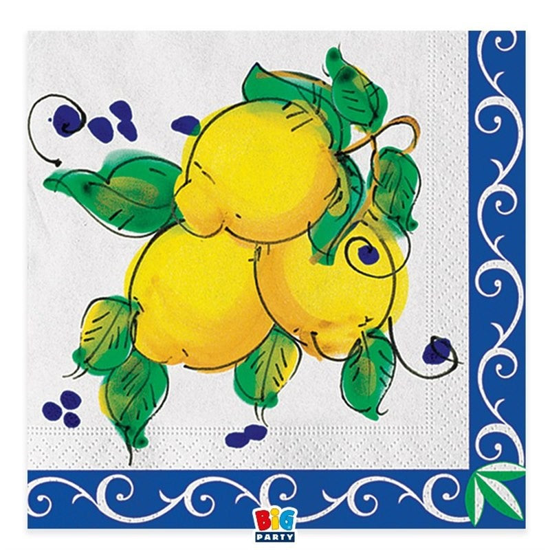 Big Party 20 Servilletas cm.33 x 33 Sorrento