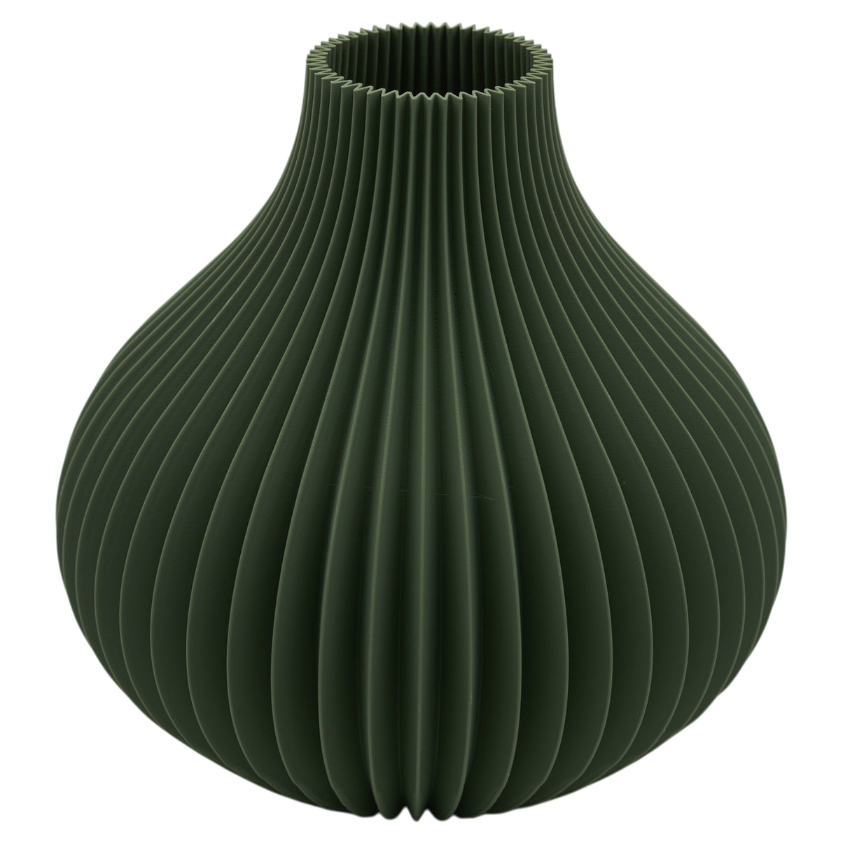 L'Arcolaio Verde Vaso Goccia Medio 16,3x16,3x16 cm Vaso Decorativo per Piante e Fiori