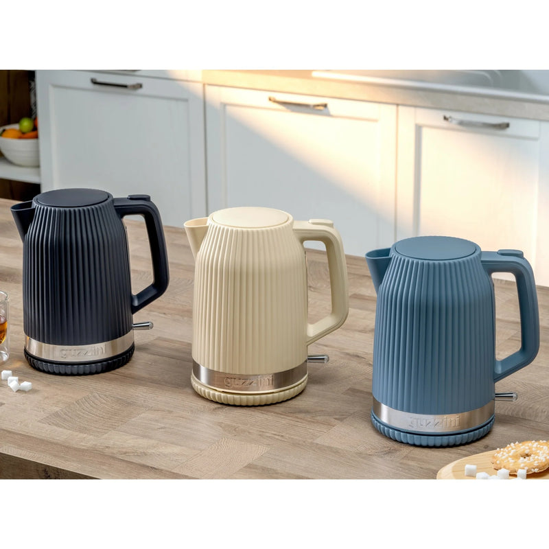 Hervidor Eléctrico GUZZINI Sous Chef Crema – Hervidor de Diseño Moderno para Cocina