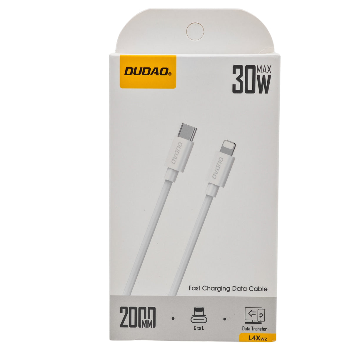 L'Arcolaio Cavo USB-C a Lightning 30W Ricarica Rapida e Trasferimento Dati 2 m Bianco