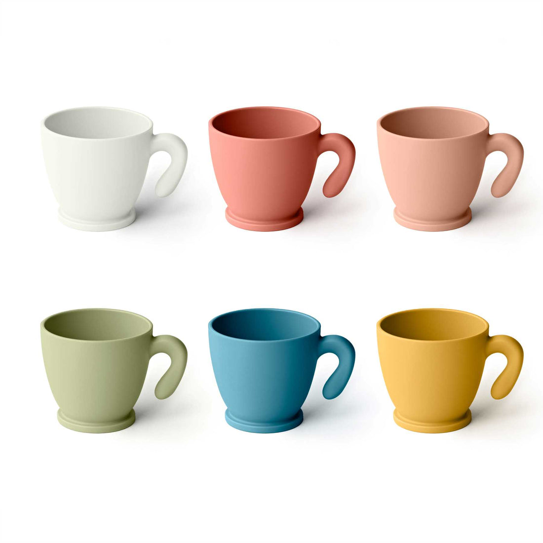 Juego de 6 Tazas de Café GUZZINI Coffee Pop Chef Line Multicolor