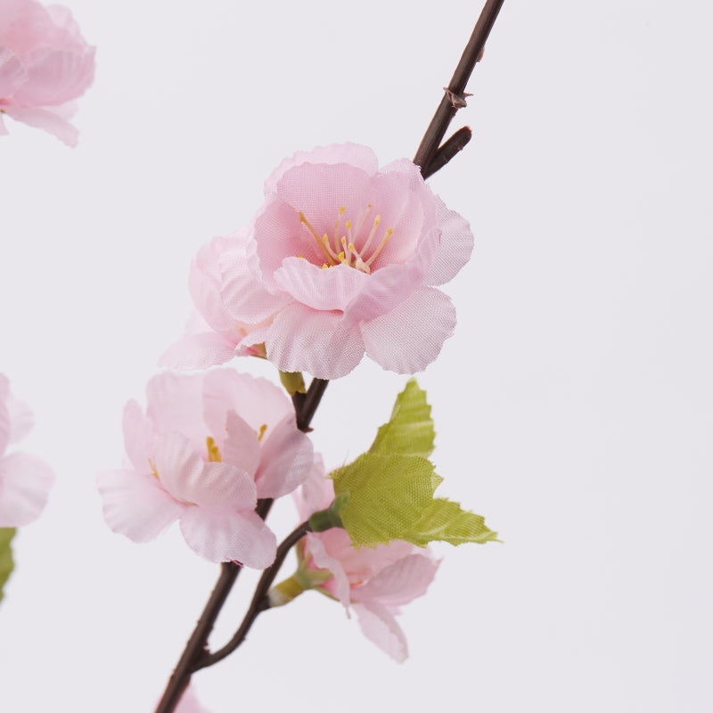 Rama de Melocotón Flores Artificiales EDG Enzo De Gasperi Variado x3 H 86 Dos Tonos Rosa 1 Uds