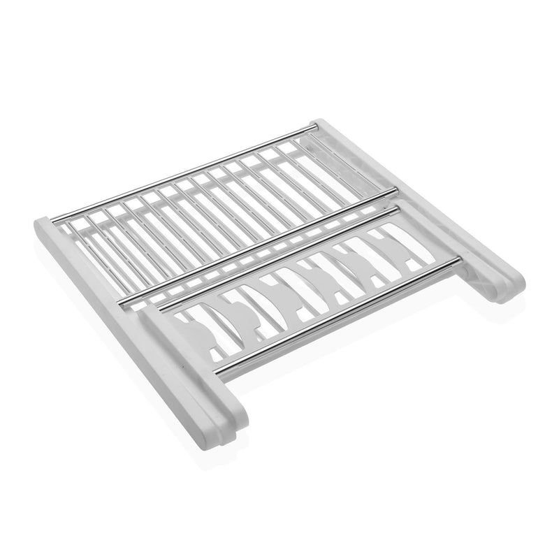 Escurridor de Platos Plegable Blanco Versa
