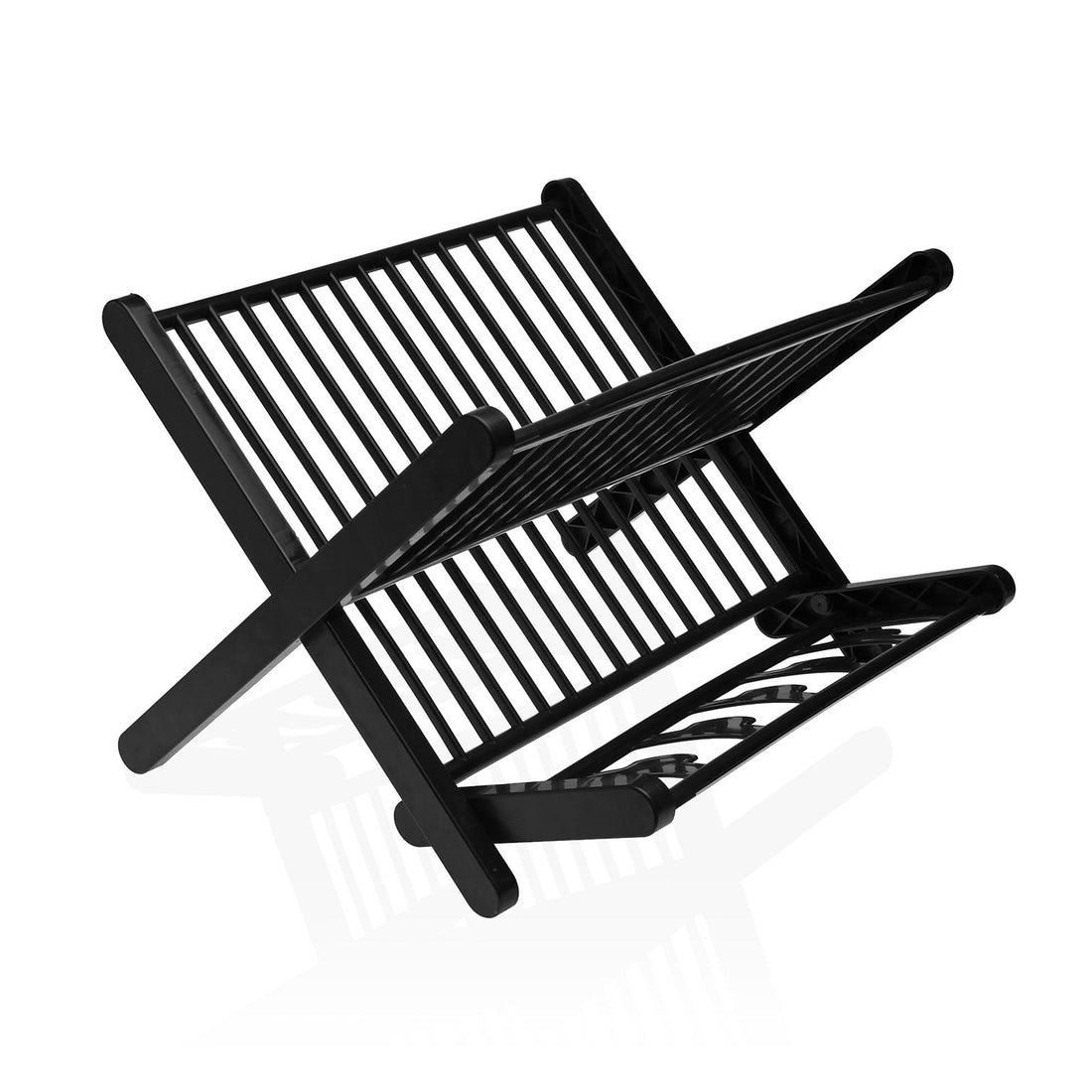 Escurreplatos Plegable Negro Versa