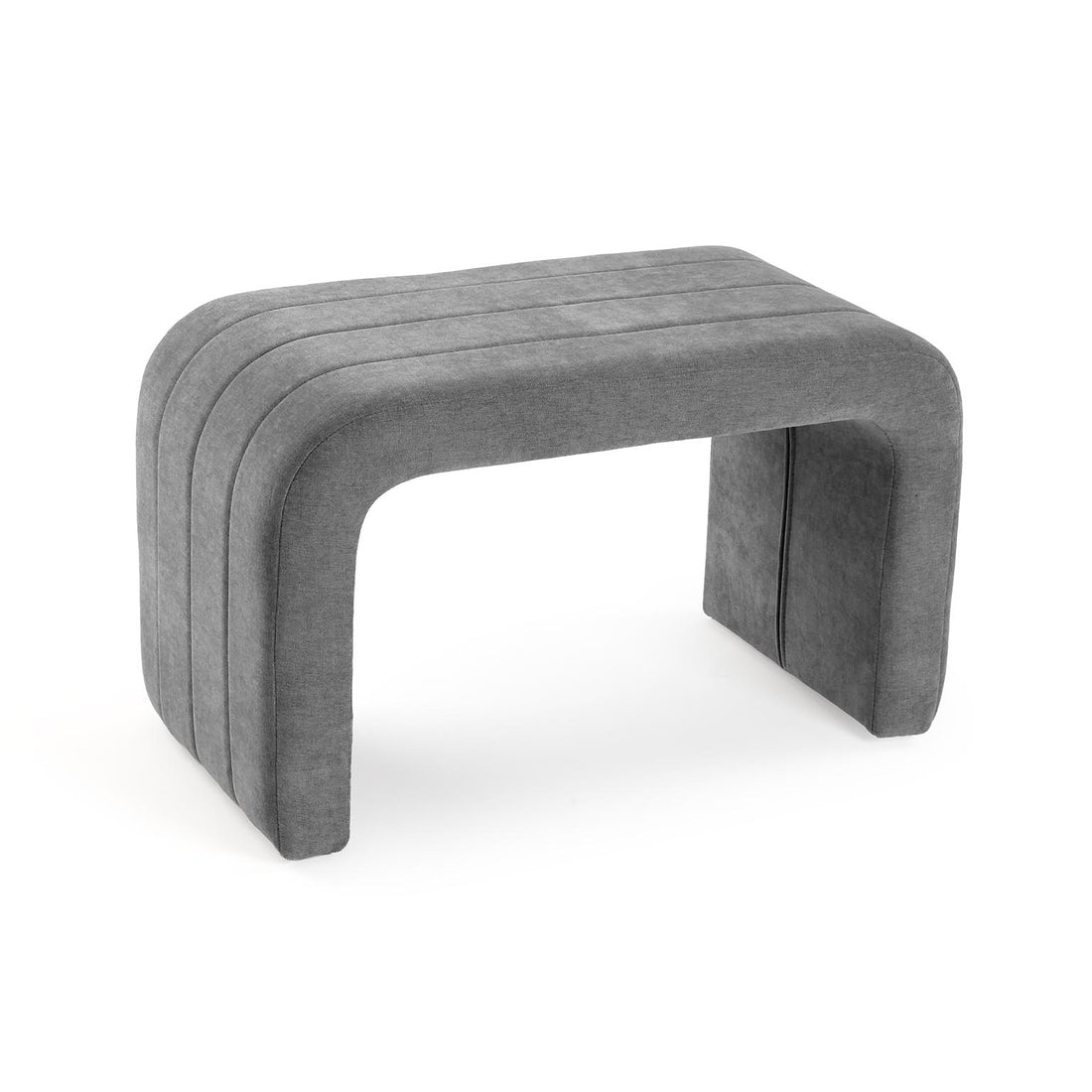 Versa Banco Tapizado Gris Claro