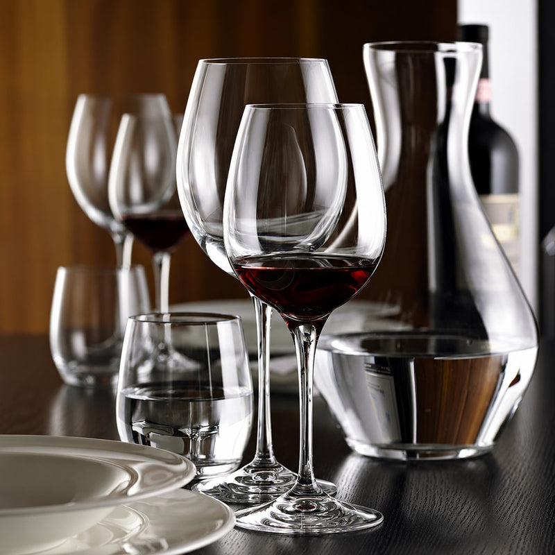 RCR Cristallería Italiana Invino - I56 Rosso D'Annata - Juego de 6 Copas de Vino en Vidrio