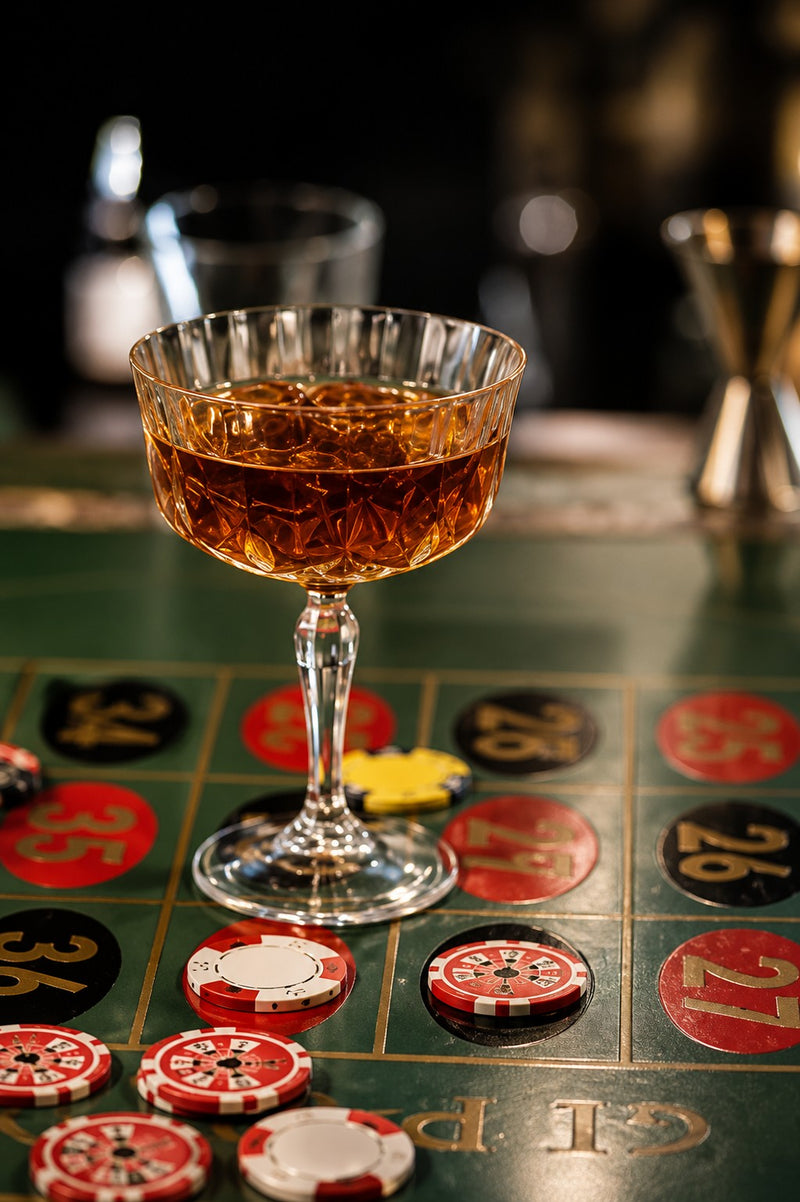RCR Cristalleria Italiana Opera - CH - Juego de 6 Copas de Champagne en Cristal