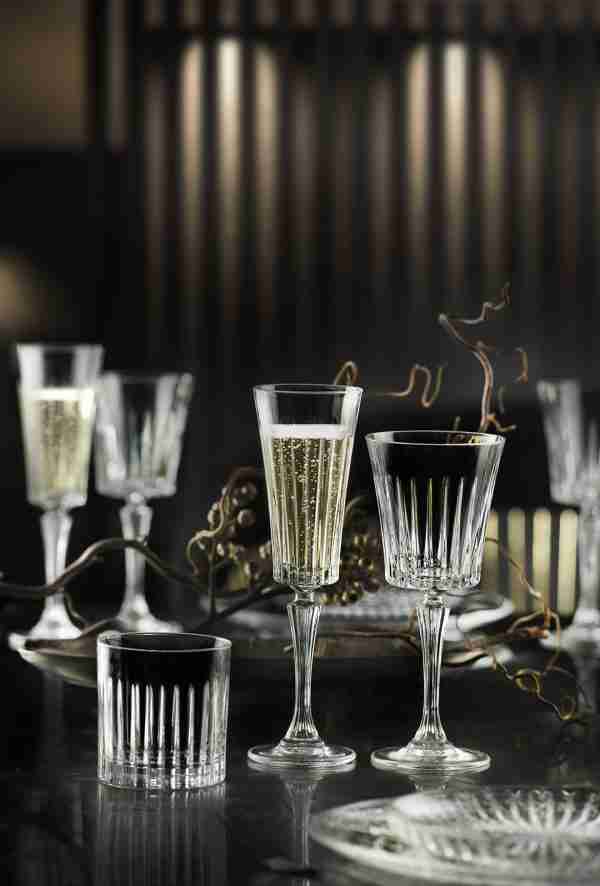 RCR Cristalleria Italiana Timeless - DOF - Juego de 6 Vasos de Cristal