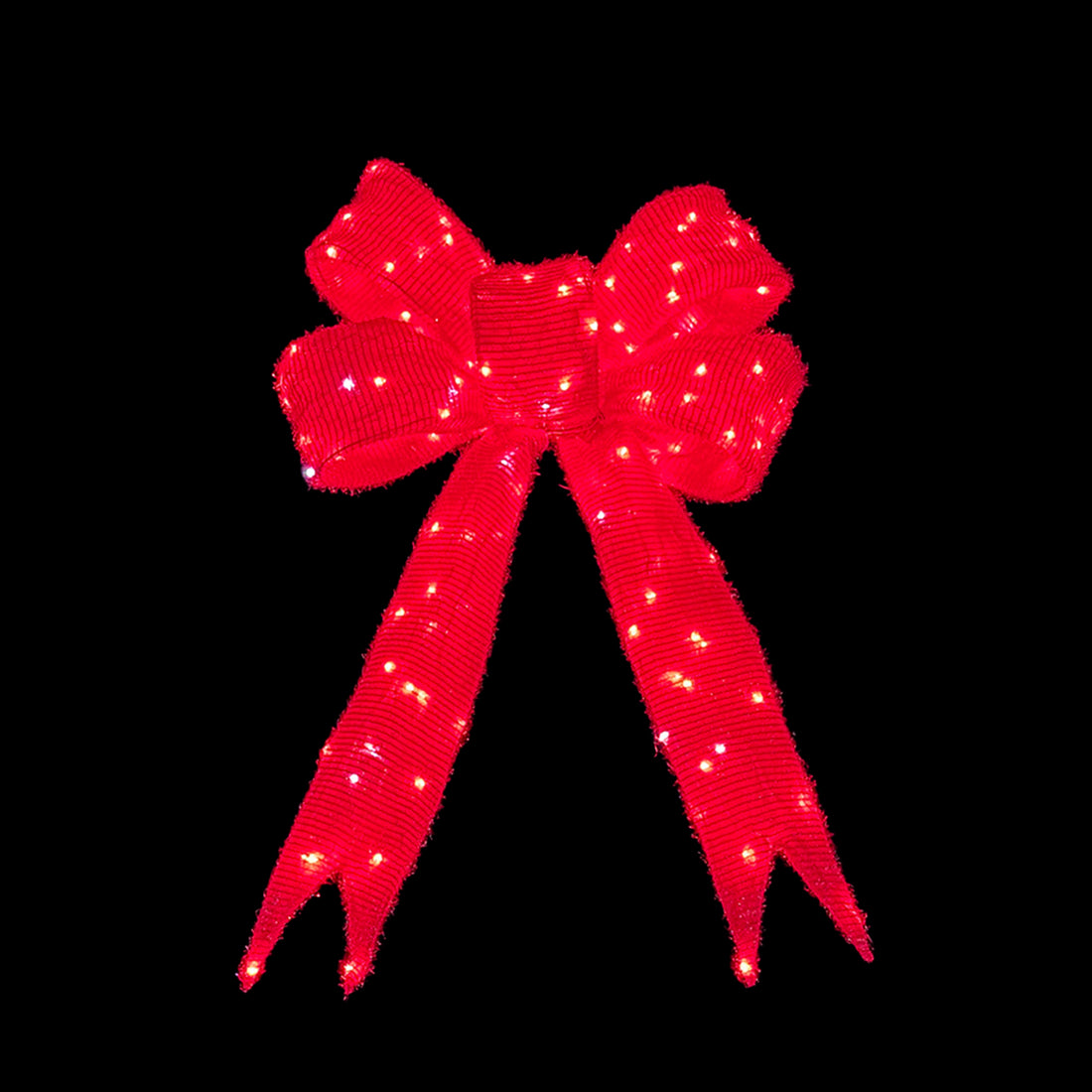 Bonturi Casa LIGHT BOW RED di Natale 120cm 168 LED
