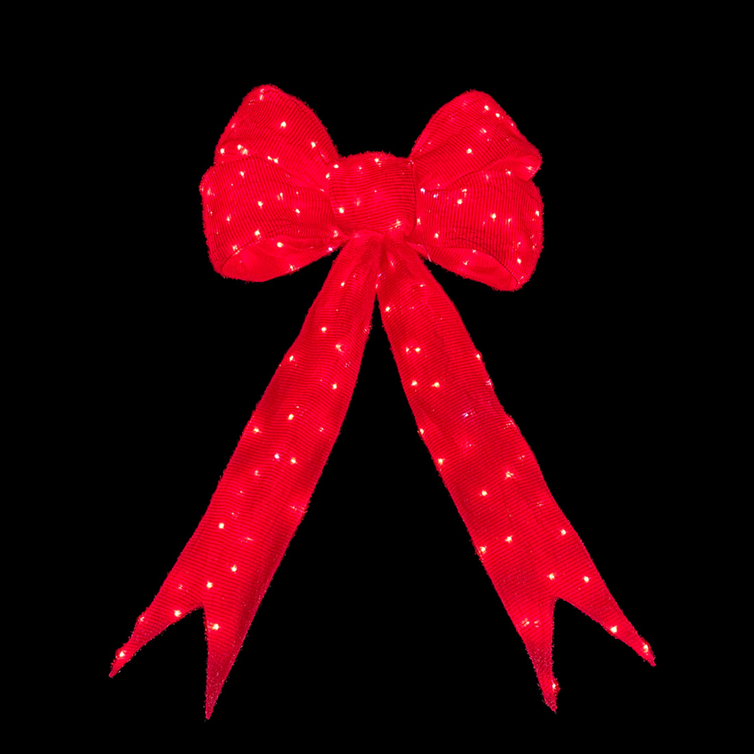 Bonturi Casa LIGHT BOW RED di Natale 210cm 368 LED