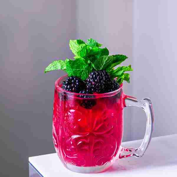 RCR Cristalleria Italiana Tattoo Mule - Set de 4 Vasos de Cócteles en Cristal