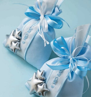 Cupido&Co. Bolsa para Confites 80 x 100 mm Azul 12 Pz