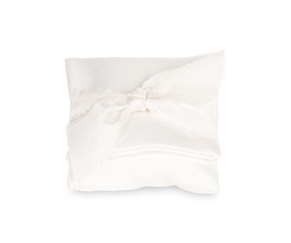 Cupido&Co. Portaconfetti Bolsita Satén 9 x 9 Cm con Cinta 12 Pz