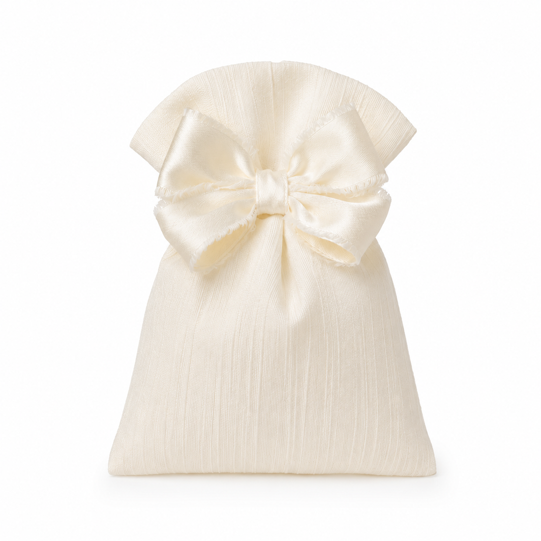 Creaciones para Enzo Sacchetto Bomboniera Portaconfetti Canette Crema 12x9 cm Cf 10 pz