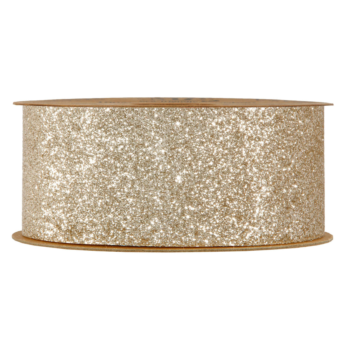 Piovaccari Cinta Desirée Champagne 40 mm x 10 m – Cinta Decorativa Navideña para Árbol de Navidad, Lazos y Envoltorios de Regalo