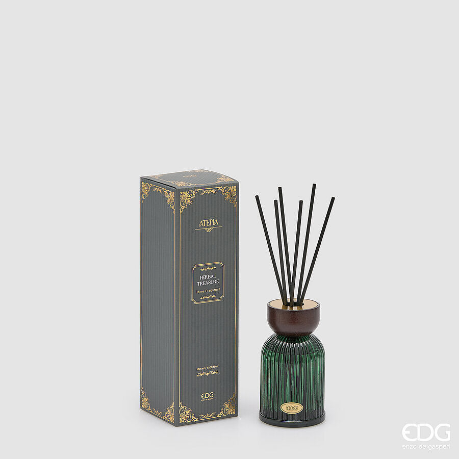 EDG Enzo De Gasperi Ambientador Botella Atena Herbal Treasure 180 ml – Ambientador Ambiente Navideño