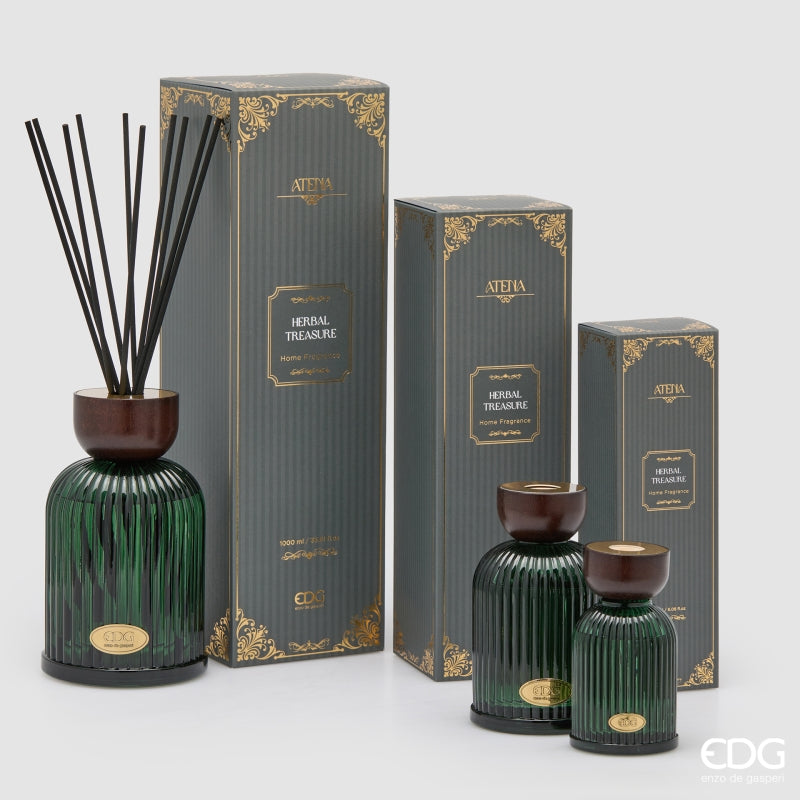 EDG Enzo De Gasperi Ambientador Botella Atena Herbal Treasure 180 ml – Ambientador Ambiente Navideño