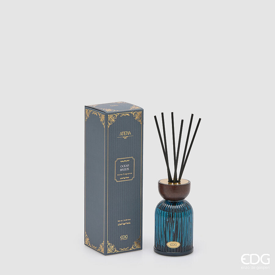 EDG Enzo De Gasperi Ambientador Botella Atena Ocean Breeze 180 ml H12 Ø7 cm – Ambientador Ambiente Navideño