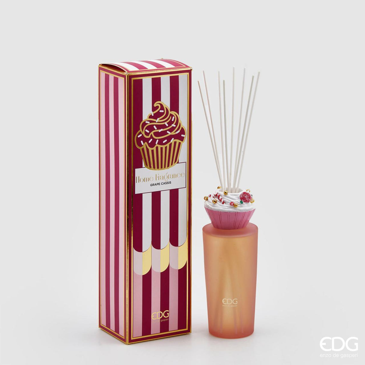 EDG Enzo De Gasperi Difusor Botella 430ml Cupcake H21 Grape Cassis