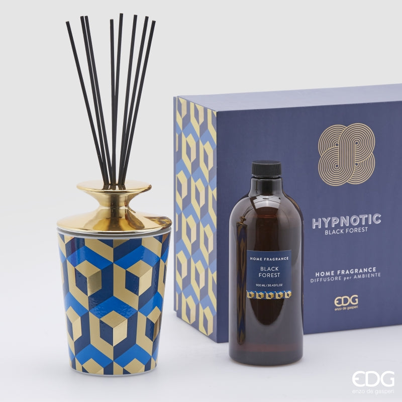 EDG Enzo De Gasperi Difusor Botella Hypnotic 900ml+Palitos H19 C3 Black Forest