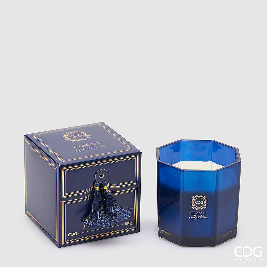 Vela Clásica EDG Enzo De Gasperi con Perfume H 13 Cm D 13 Cm Black Forest