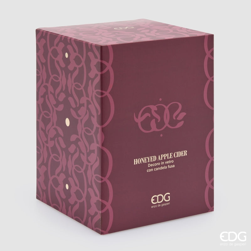 EDG Enzo De Gasperi Vela Symbol Perfumada Honeyed Apple Cider H23 Ø18,5 cm – Idea Regalo Navidad