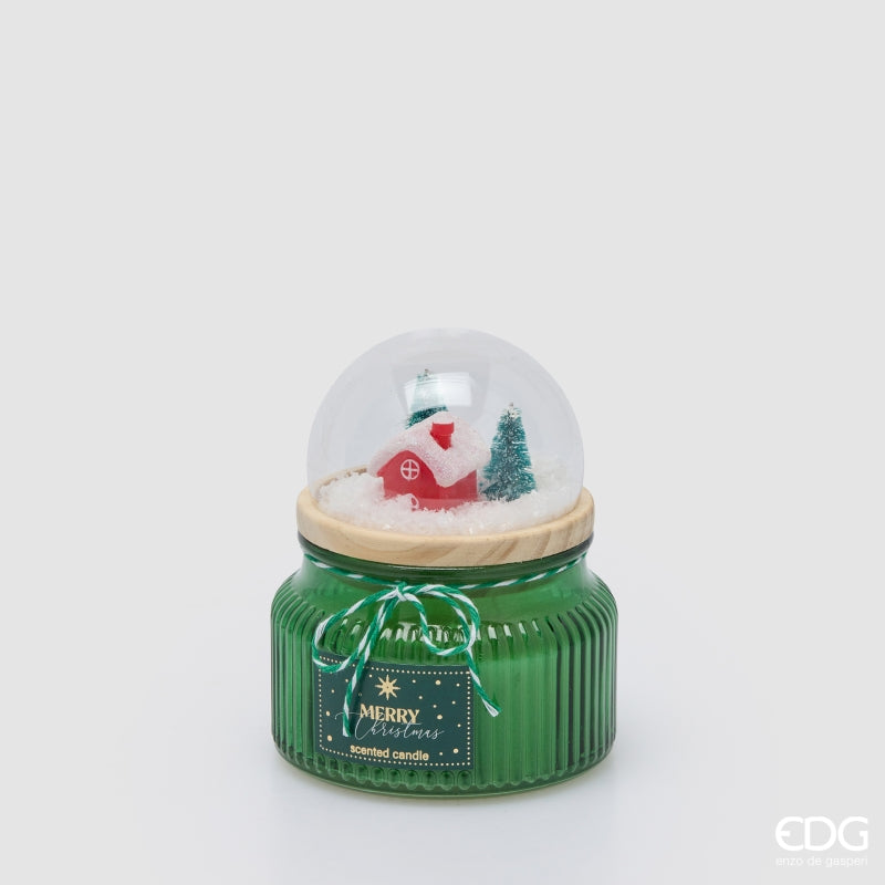 EDG Enzo De Gasperi Vela Navideña Cupola Perfumada Cardamom Snaps H12,5 Ø10 cm – Decoración Navideña