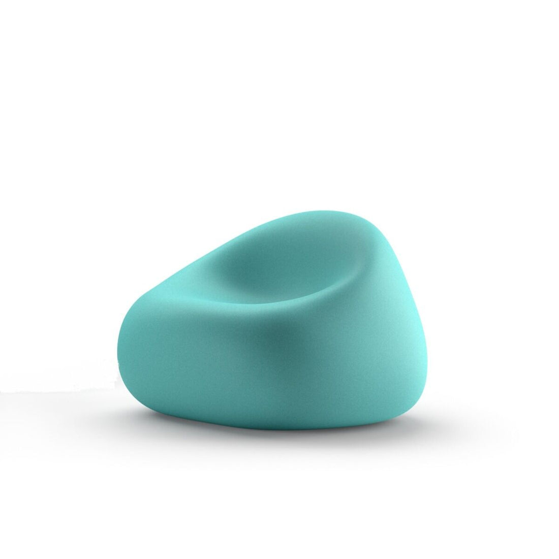 Poltrona Gumball Plust Aguamarina Polietileno Interior Exterior