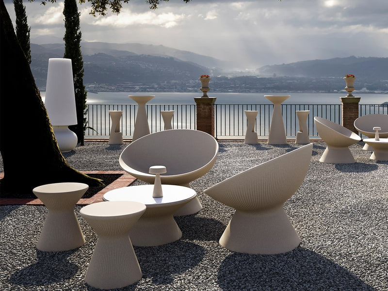 Plust Sgabello Fade Basso Indoor & Outdoor Lava