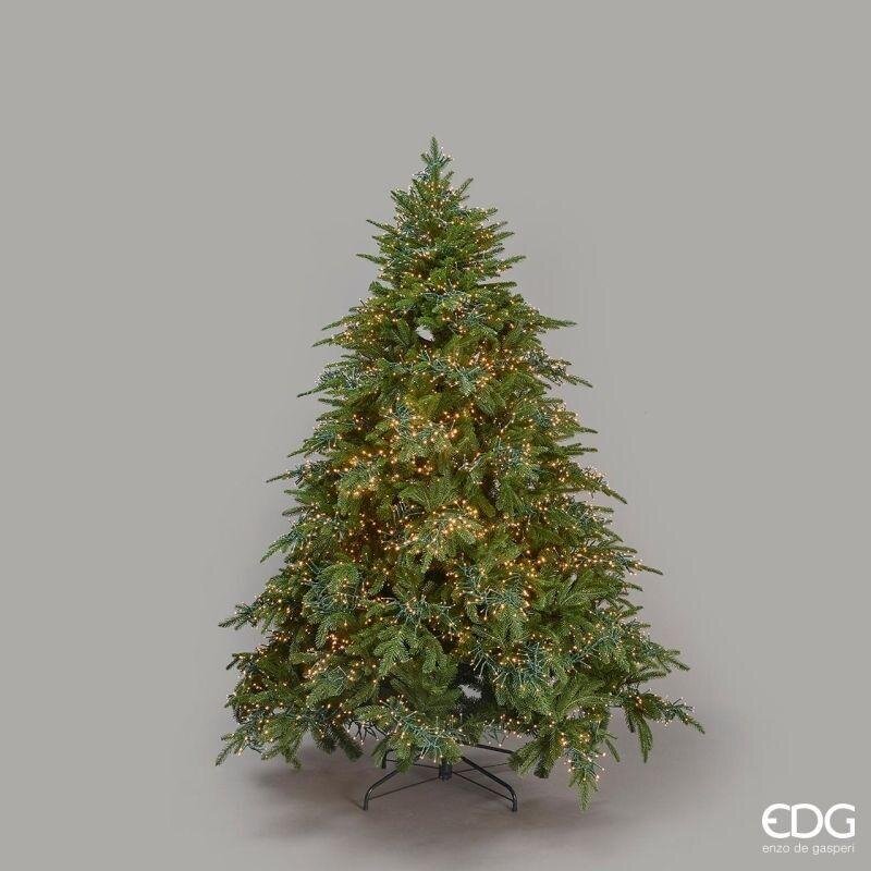 EDG Enzo De Gasperi Árbol de Navidad Pino Spark H 240 Cm D 184 Cm 7.200 Led