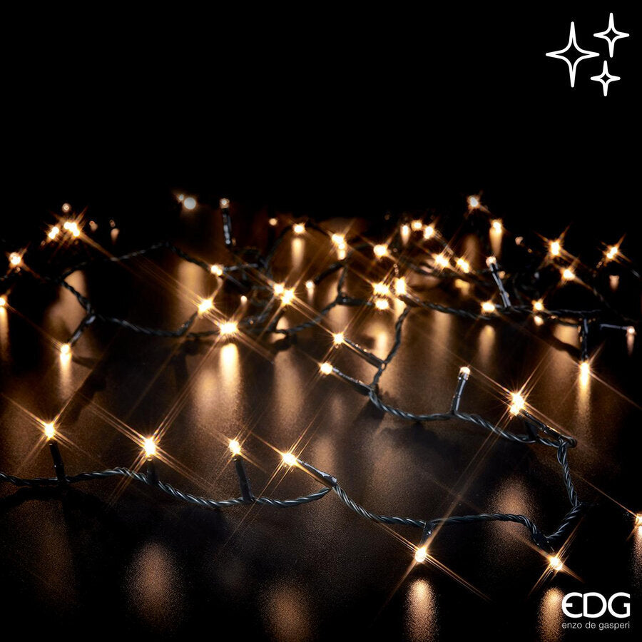 EDG Enzo De Gasperi Luci Natale MiniLed X 500 25 + 3 Mt Ivory