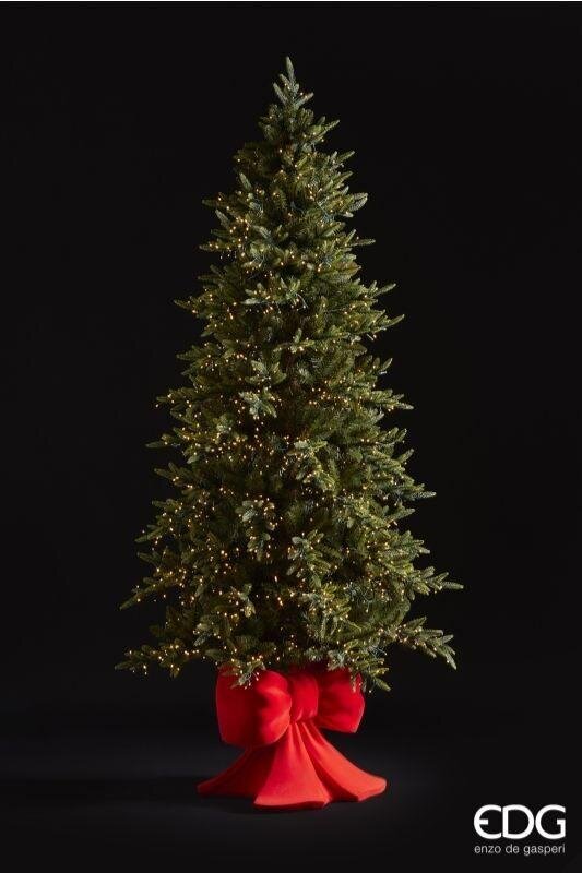 EDG Enzo De Gasperi Árbol de Navidad Pino Luxury New con 3.000 LED H 210 Cm D 110 Cm