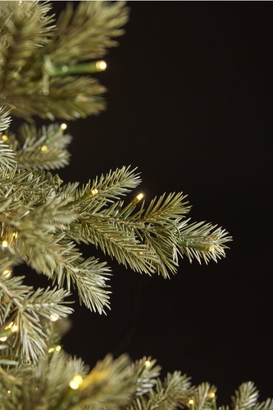 EDG Enzo De Gasperi Árbol de Navidad Pino Plateado 5.000 Led H 240 Cm D 166 Cm Ip44